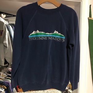 Vintage Crewneck Sweatshirt From Yosemite Park